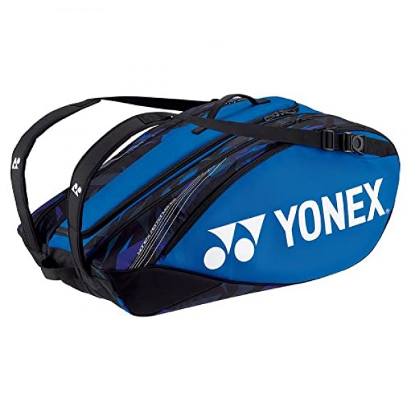 YONEX 프로 라켓 테니스 백 12 팩 파인 블루