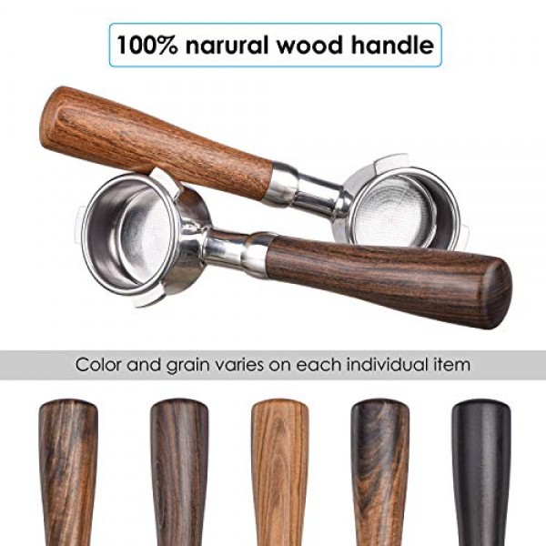 54mm 바텀리스 포터필터, MATOW 54mm 바텀리스 네이키드 포터필터 54mm 브레빌 바리스타 시리즈 및 54mm 브레빌 머신과 호환 가능(필터 바스켓 포함)