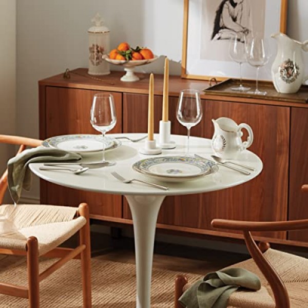 레녹스 893654 가을 화이트 4피스 디너 접시 세트