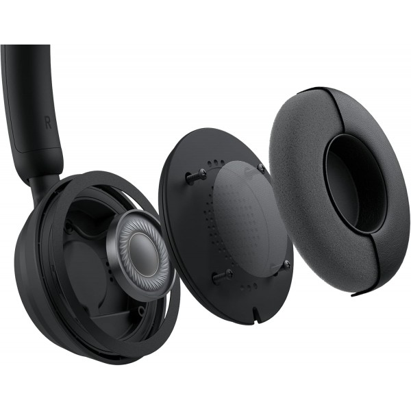 마이크로소프트 USB-C 헤드셋 XZ/NL/FR/DE Hdwr 블랙, I6N-00010, 슈바르츠, 일반 싱글