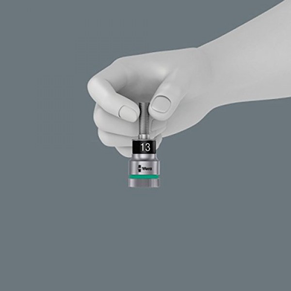 육각형 드라이브가 있는 Wera 05003735001 8790 Hmc Hf 15mm Zyklop 소켓