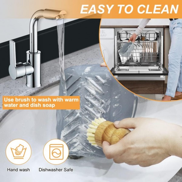 닌자 AF300EU용 에어 프라이어 액세서리, 2PCS 에어 프라이어 실리콘 몰드 에어 프라이어용 재사용 가능한 실리콘 몰드 AF400EU, Innsky, Princess 듀얼 존 에어 프라이어용 에어