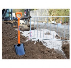 Spear & Jackson 2026PF/INS12 절연 트레드 트렌칭 삽, 오렌지